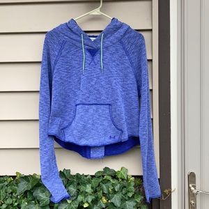 Women’s Medium Cropped Blue hoodie sweatshirt UA